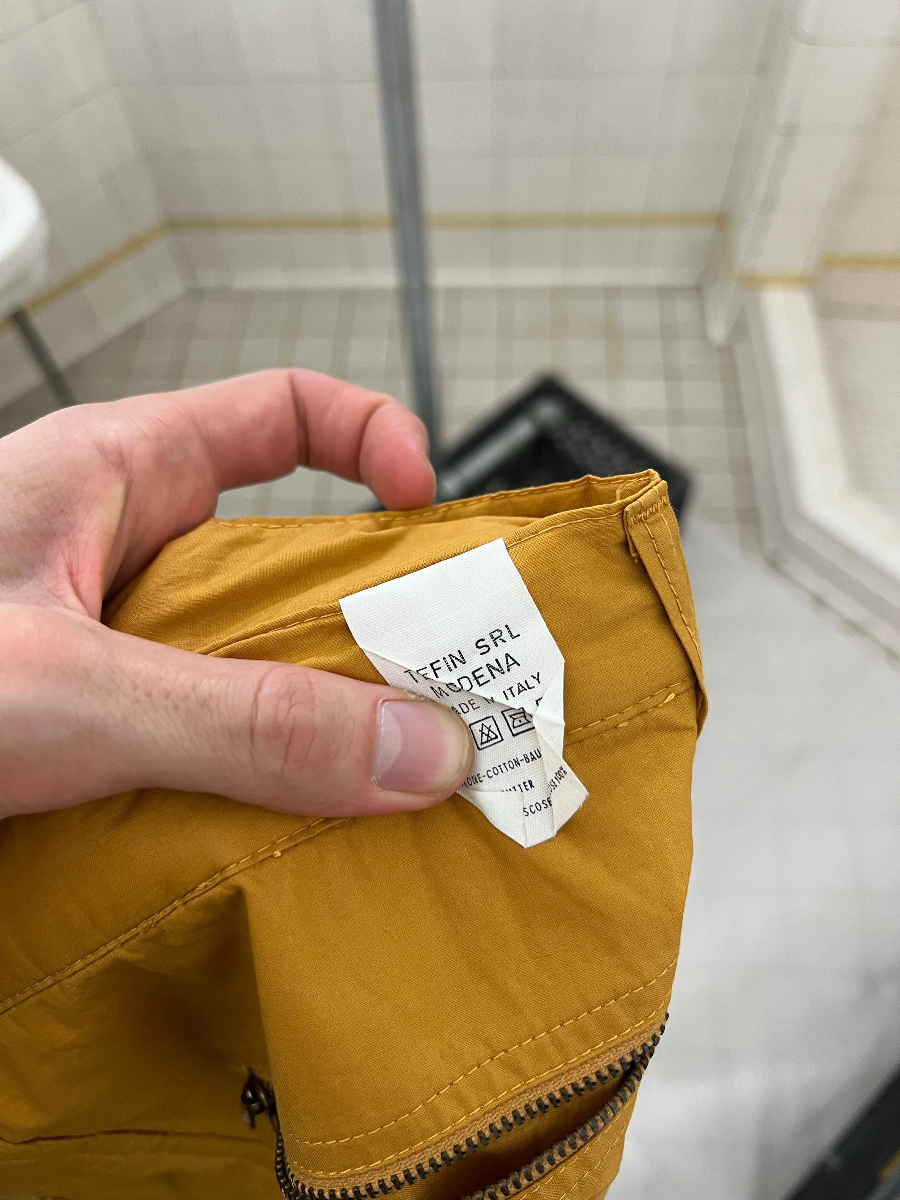 1980s Armani Yellow Ski Pants - Size M
