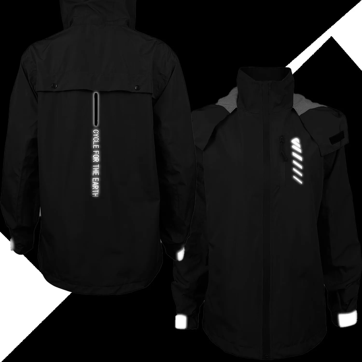Rain Jacket Women Cycling Windbreaker Lightweight Running Bike Jackets Hooded Waterproof Hiking Coats With Pockets